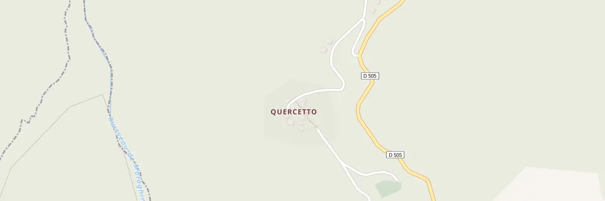 Plan du 5044 Querceto à Casabianca