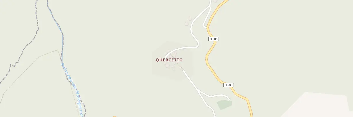 Plan du 5035 Querceto à Casabianca