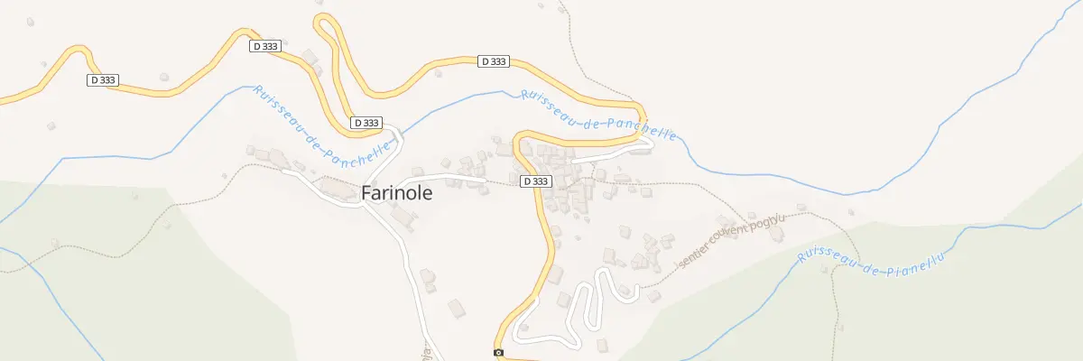 Plan du 5027 Pinzelli à Farinole