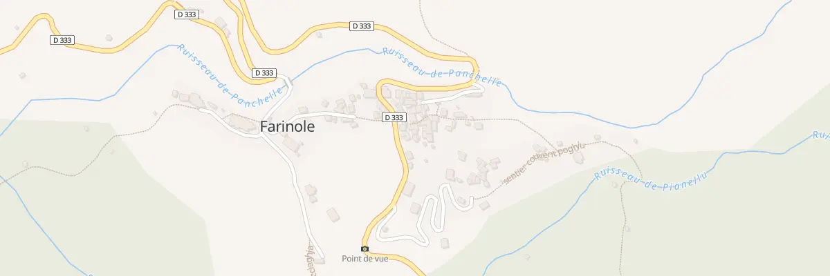 Plan du 5047 Bracolacce à Farinole