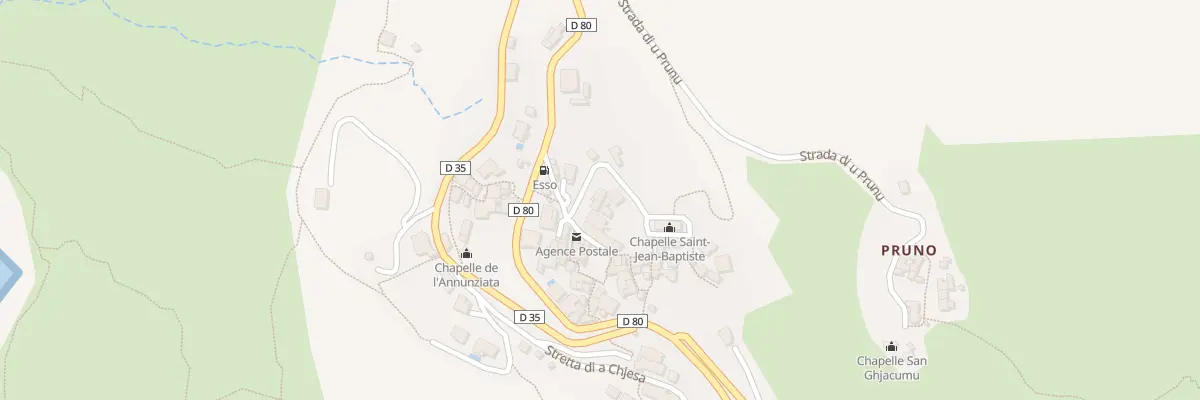 Plan du 68 Rte Strada San Ghjuva à Morsiglia