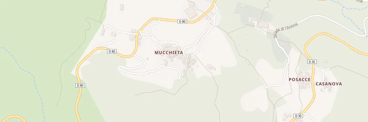 Plan du 5127B Mucchieto à Morsiglia
