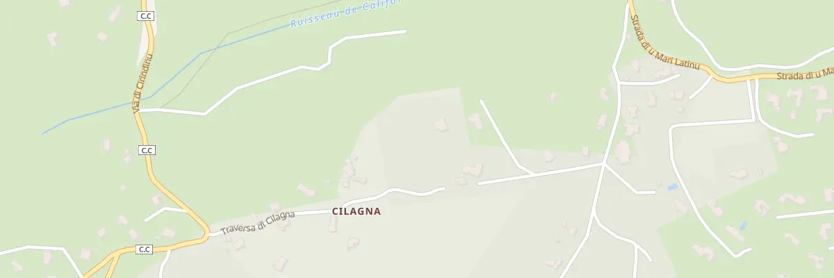 Plan du 4289F Valle di Cilagna à Zonza