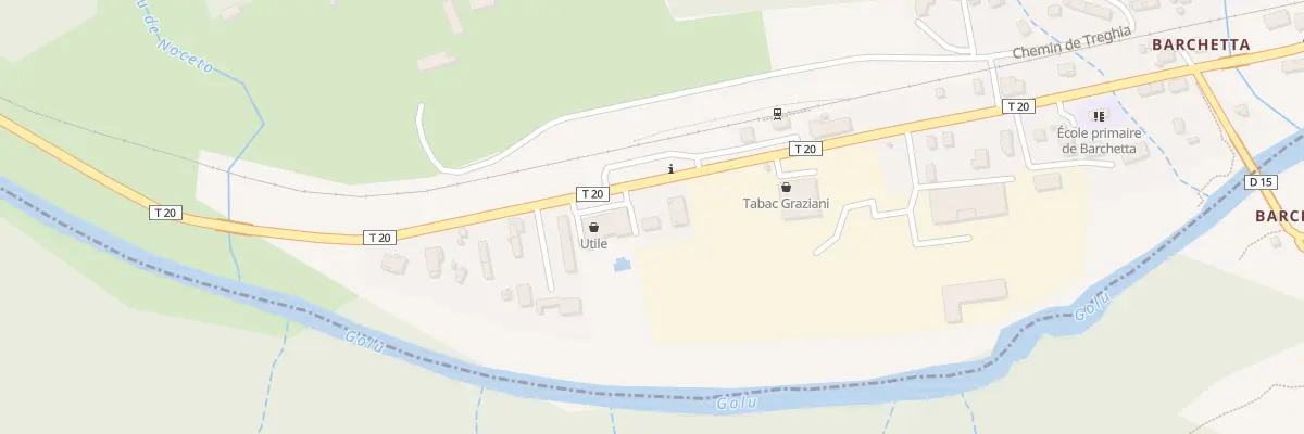 Plan du 489 Barchetta à Volpajola