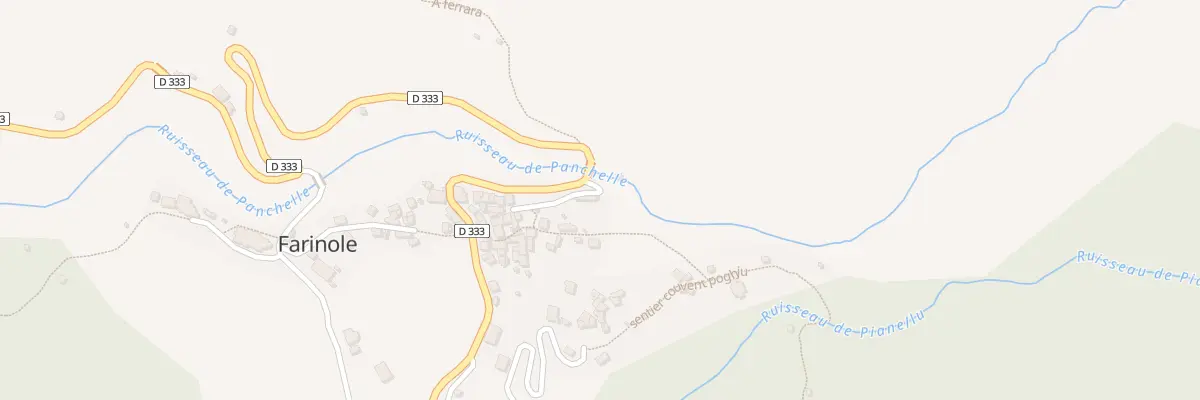 Plan du 5199 Pinzelli à Farinole