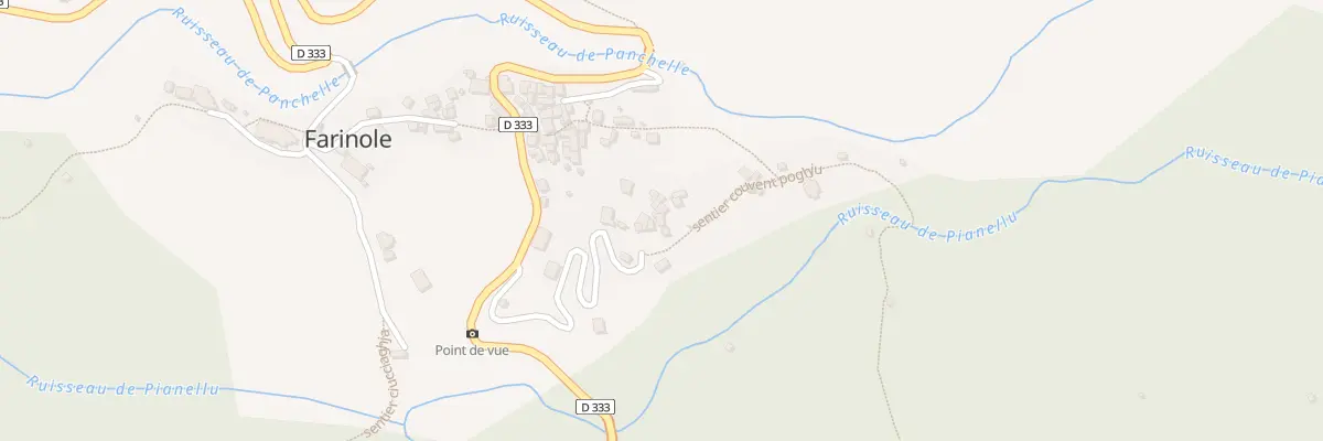 Plan du 5063 Poggio à Farinole