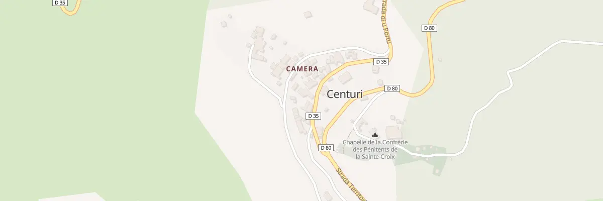 Plan du 5290 Camera à Centuri