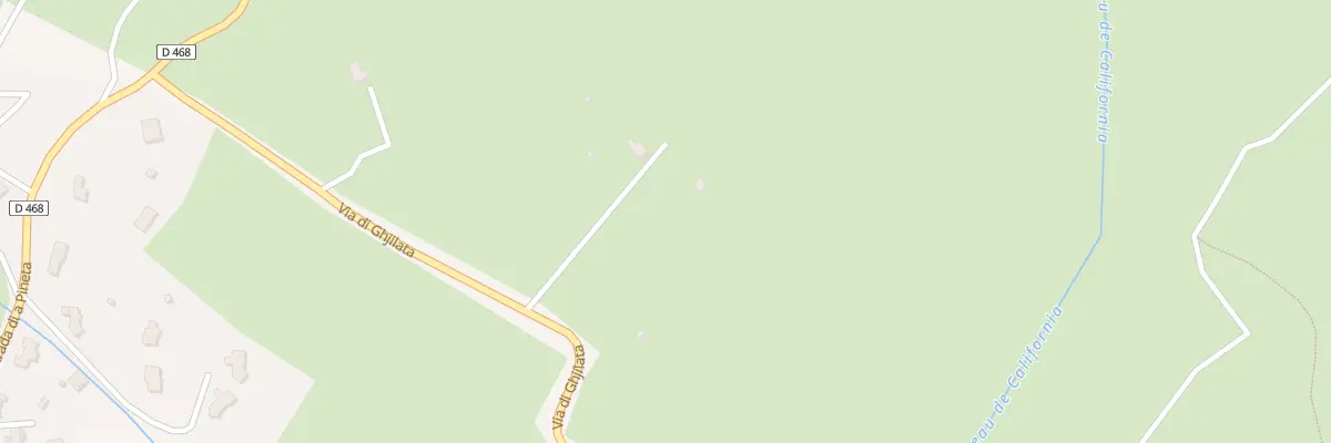 Plan du 5481 Poretta à Zonza