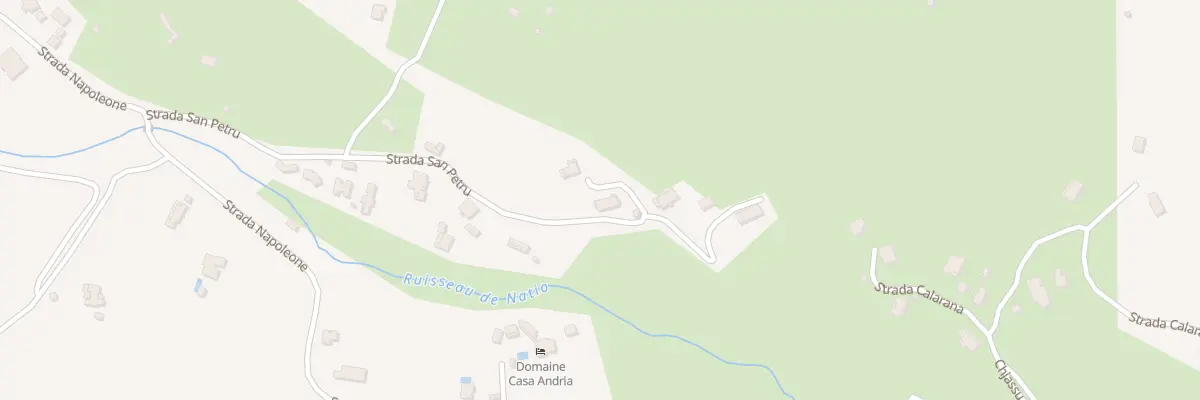 Plan de Piovanaccia à Barbaggio