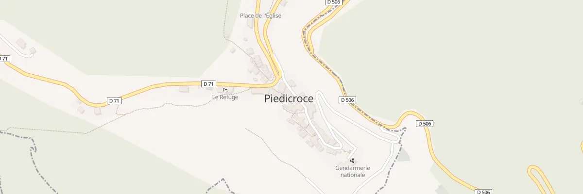Plan du 5058 Piedicroce à Piedicroce
