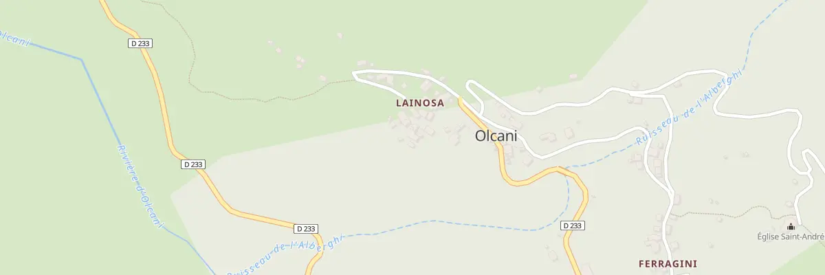 Plan du 5043 Aja Vecchia à Olcani
