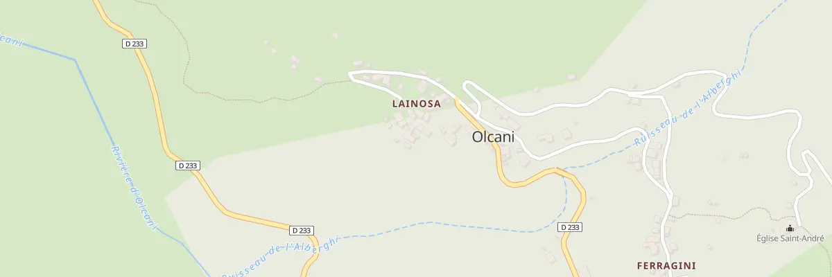 Plan du 5044 Aja Vecchia à Olcani