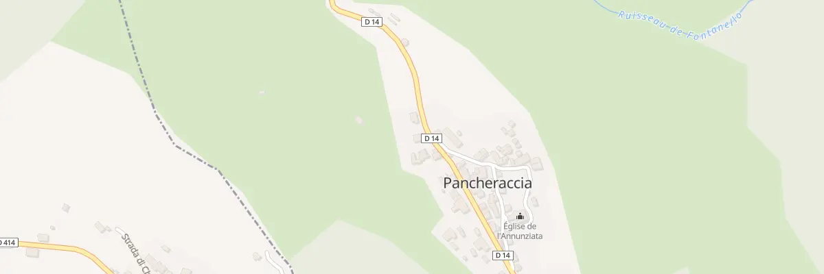 Plan de Vignaccia à Pancheraccia