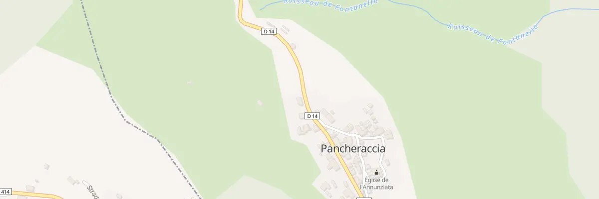 Plan du 5048 Vignaccia à Pancheraccia