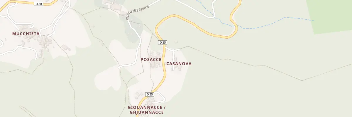 Plan du 1169 Rte Strada Madonna Di E Grazie à Morsiglia