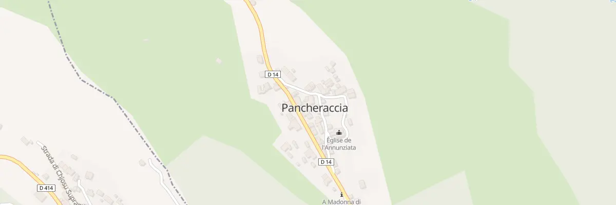 Plan du 5025 Village à Pancheraccia