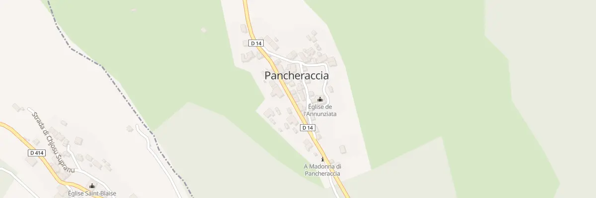 Plan du 5032 Village à Pancheraccia