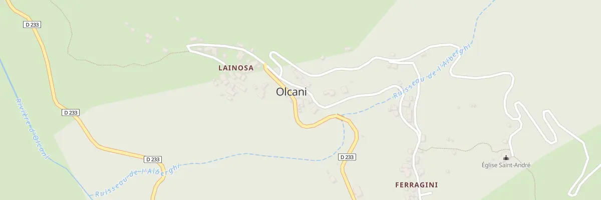 Plan du 5052 Fontana à Olcani