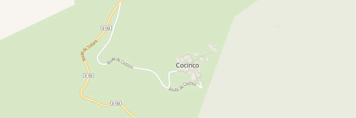 Plan du 5256 Cocinco à Ersa