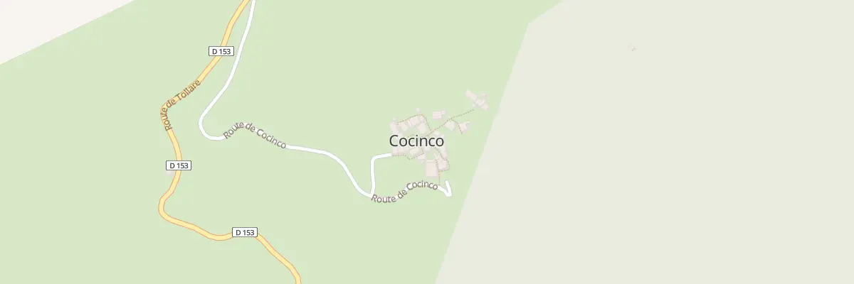 Plan du 708 Cocinco à Ersa
