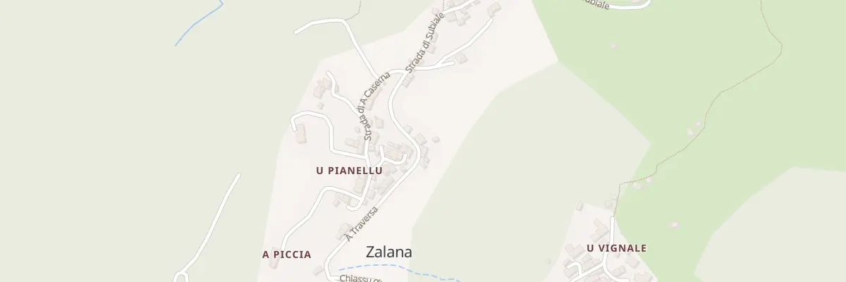 Plan du 982 Tra A Traversa à Zalana