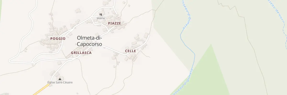 Plan du 5092 Celle à Olmeta-di-Capocorso