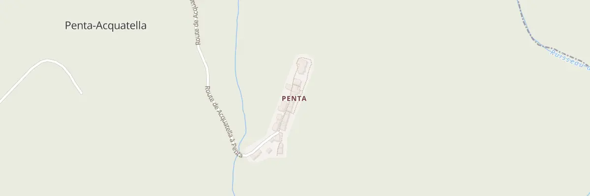 Plan du 31 Penta-Acquatella à Penta-Acquatella
