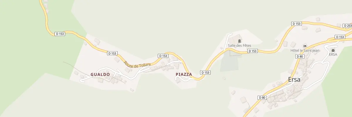 Plan du 5059 Piazza à Ersa