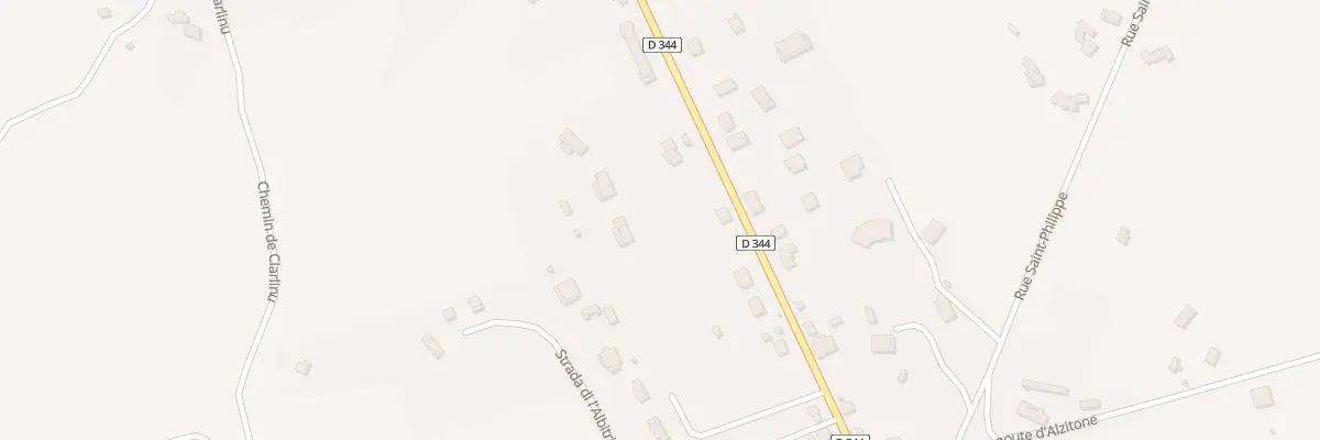 Plan du 889 Rue des Platanes à Ghisonaccia
