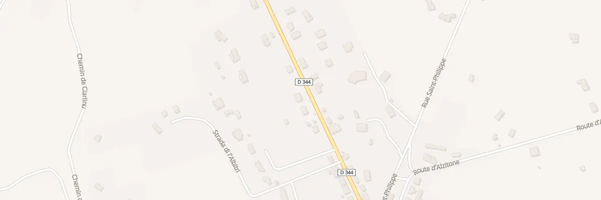 Plan du 825 Rue des Platanes à Ghisonaccia
