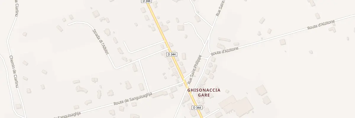 Plan du 646 Rue des Platanes à Ghisonaccia