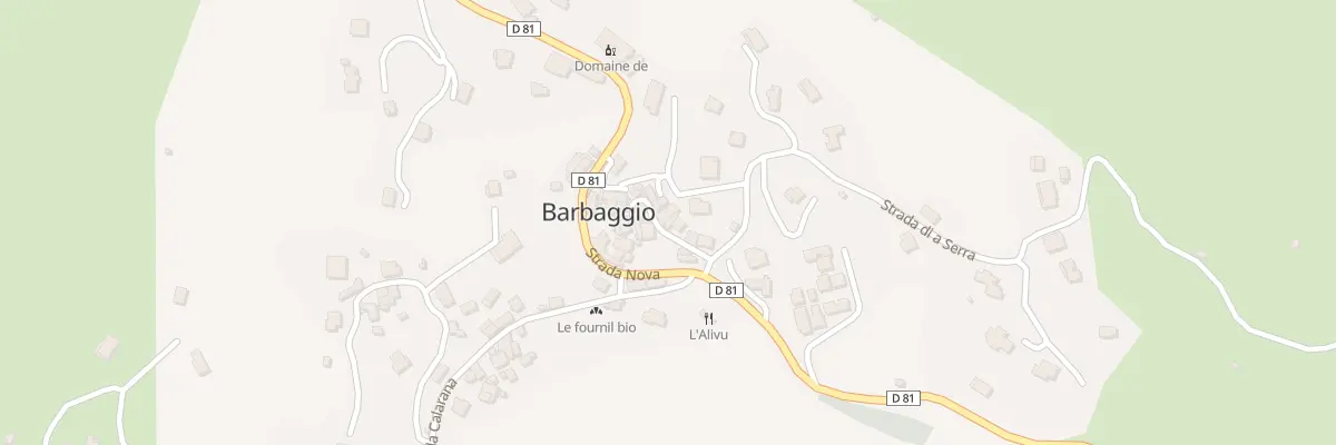 Plan du 5028 Piazze à Barbaggio