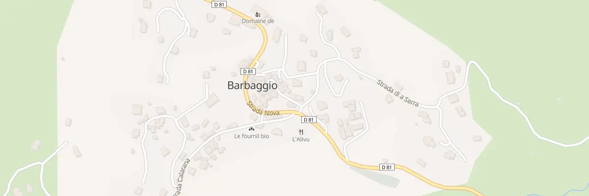 Plan du 5032 Piazze à Barbaggio