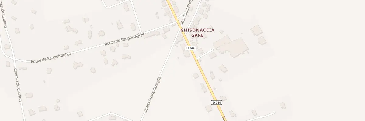 Plan du 467 Rue des Platanes à Ghisonaccia