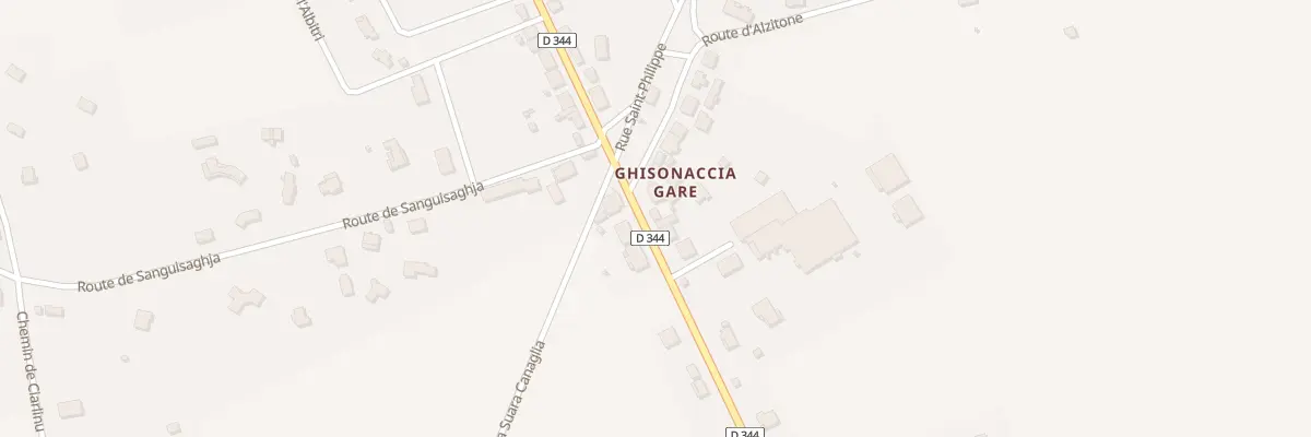 Plan du 504 Rue des Platanes à Ghisonaccia