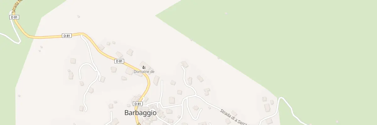 Plan du 5068 Fontana à Barbaggio