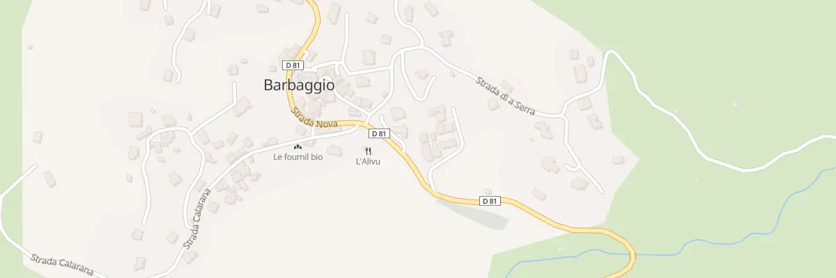 Plan du 332 Res Les Terrasses de Barbaggio à Barbaggio