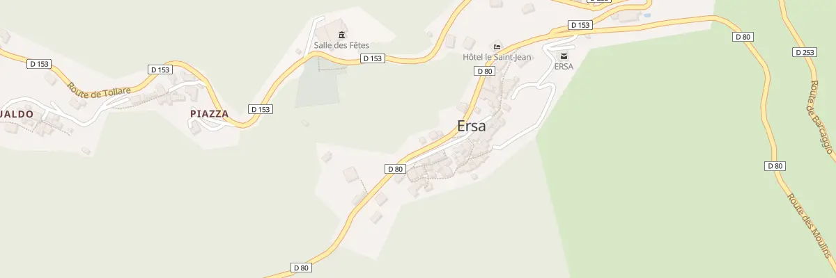 Plan du 7 Rte Strada Di E Muline à Ersa