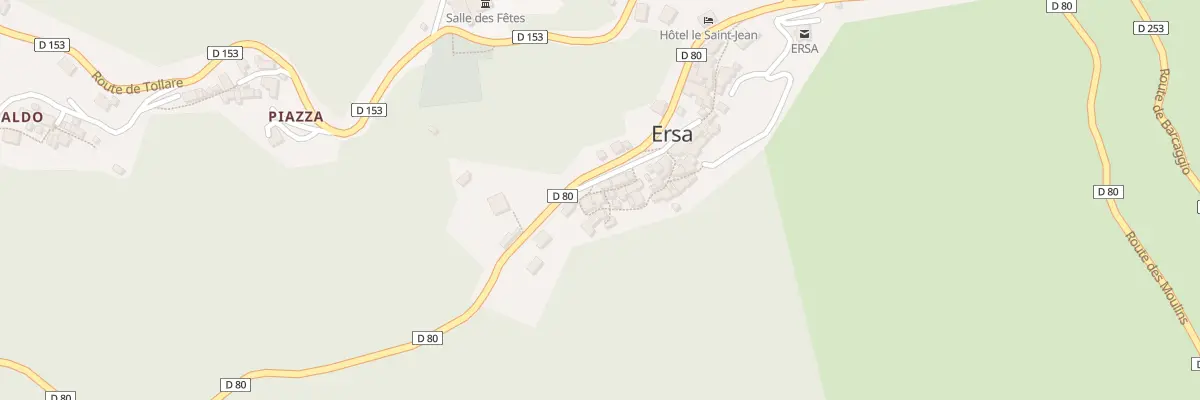 Plan du 5 Che du Saletto à Ersa