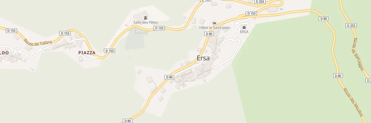 Plan du 7 Rte Strada Di E Muline à Ersa