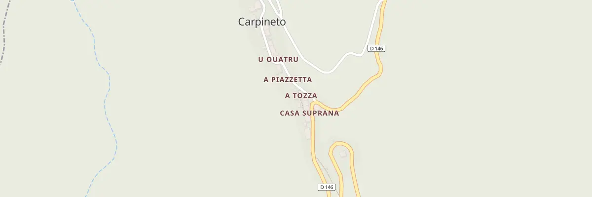 Plan du 5031 Carpineto à Carpineto