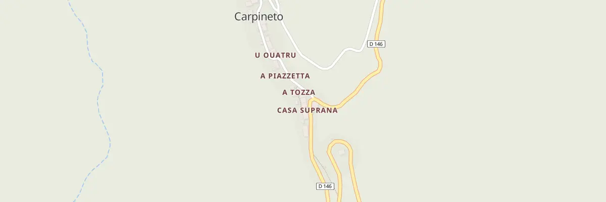 Plan du 5022 Carpineto à Carpineto