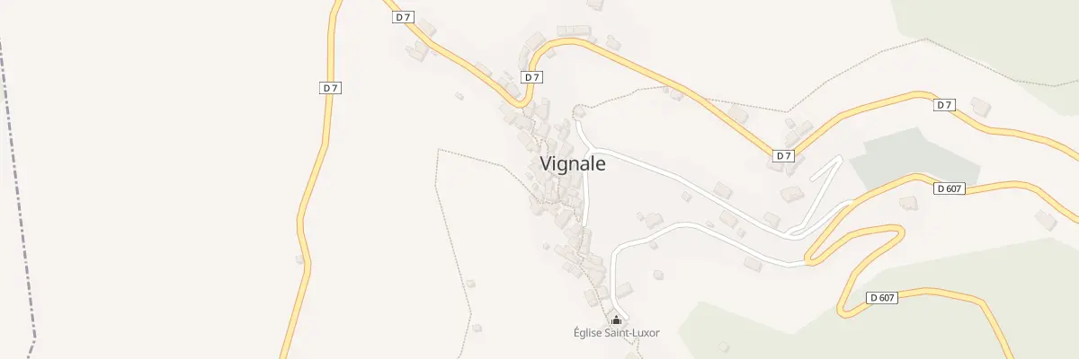 Plan du 5037 Vignale à Vignale