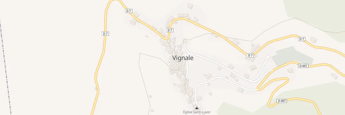 Plan du 36 Rue Centrale à Vignale