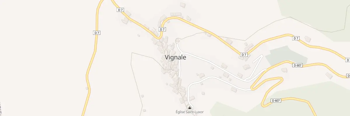 Plan du 52 Rue Piazza à Vignale