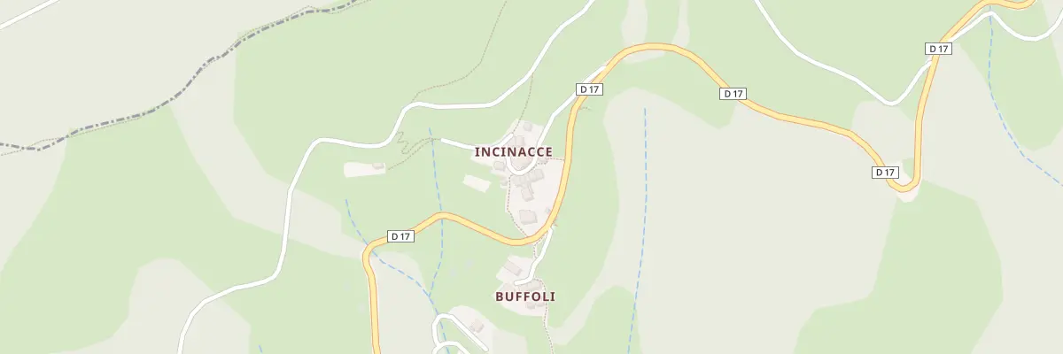 Plan du 6 Qua Stretta à Piobetta