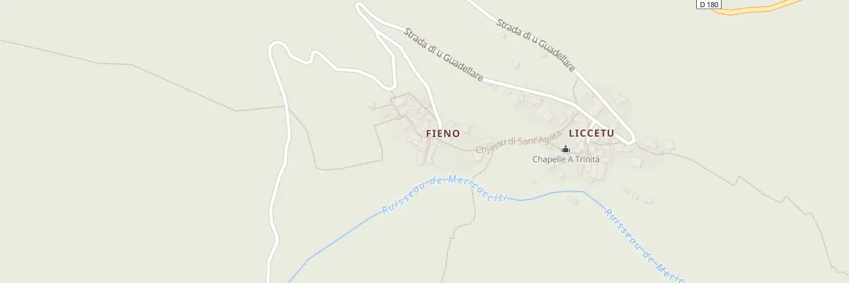Plan du 2 Pl Piazza Ghjo à Luri