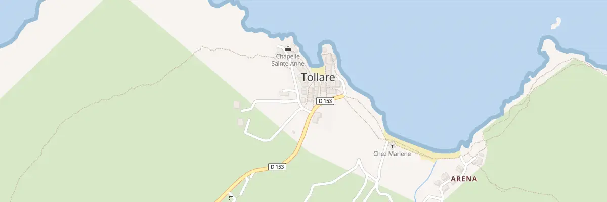 Plan du 5141A Tollare à Ersa
