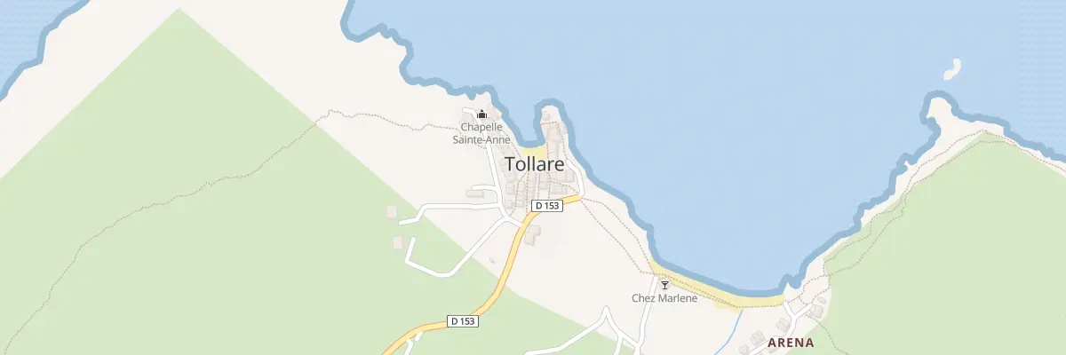 Plan du 5149 Tollare à Ersa