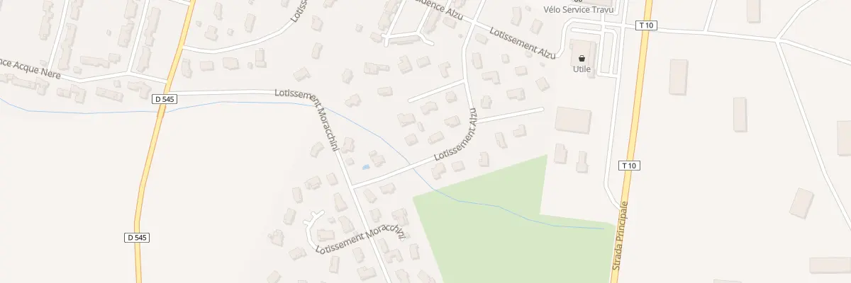 Plan du 2 Lot Moracchini à Ventiseri